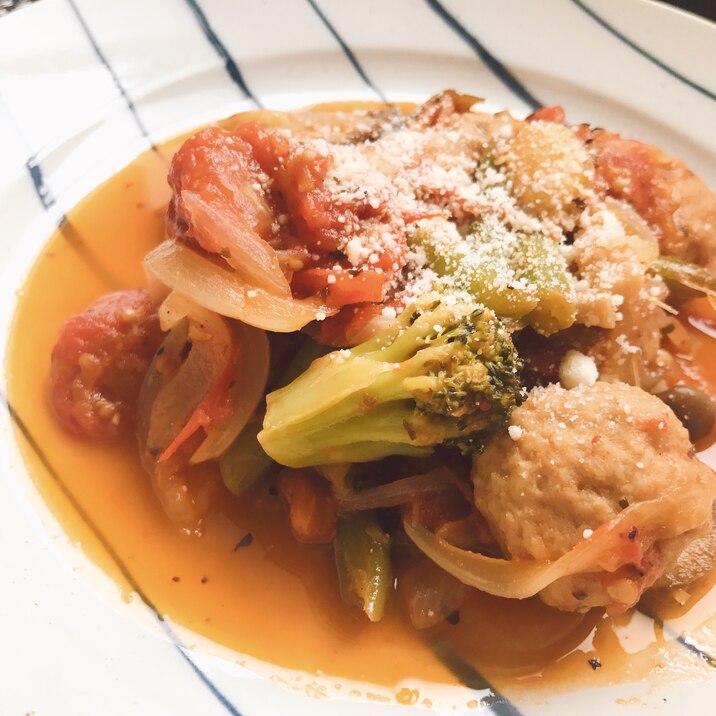 夏野菜とミートボールのトマト煮込み レシピ 作り方 By Pooon 楽天レシピ 夏野菜とミートボールのトマト煮込み レシピ 作り方 By Pooon 楽天レシピ